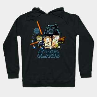 Space wars cat Hoodie